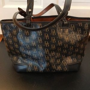 Dooney & Bourke medium coated leather bag